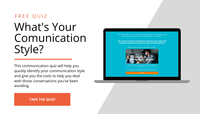 take the communication quiz graphic